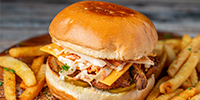 Crispy Chicken Burger + Chip